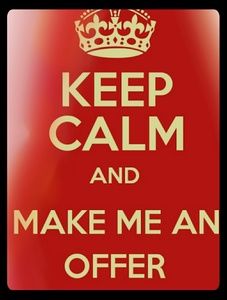 Make me an offer if you want something!